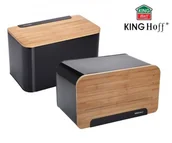 Chlebaki - Kinghoff CHLEBAK STALOWY Z DESKĽ [KH-1071] - miniaturka - grafika 1